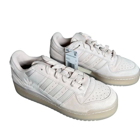 Adidas Womens NWOT Forum Bold Stripes Platform Sneakers Size 9 - Picture 2 of 11